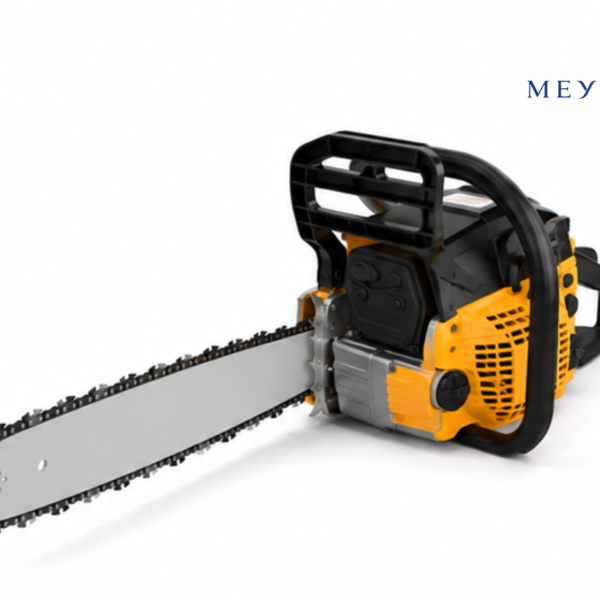 Meysis TimberCut Pro 52CC Petrol Chainsaw with Long Guide Bar & Dual-Grip Handle